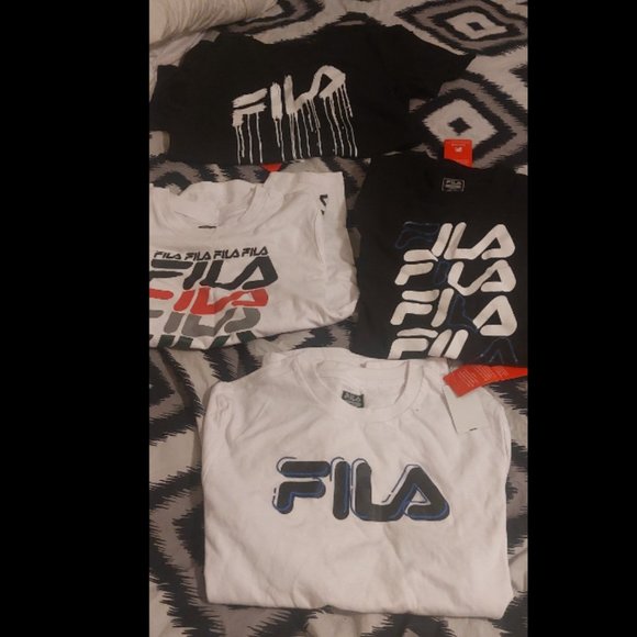 Fila boys Bundle of 5 pants Long Sleeve T-Shirts 14 16 - Picture 2 of 7